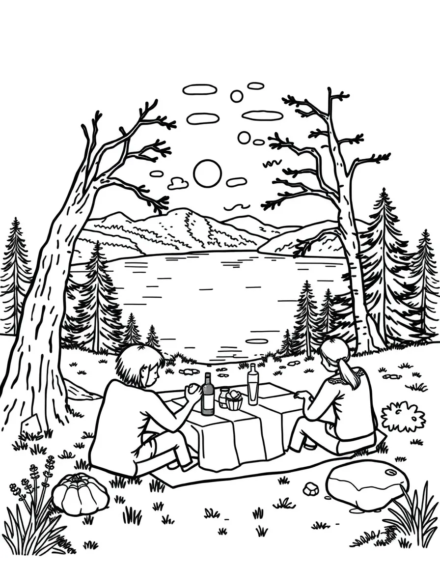 (Wisconsin) A picnic at Devil’s Lake