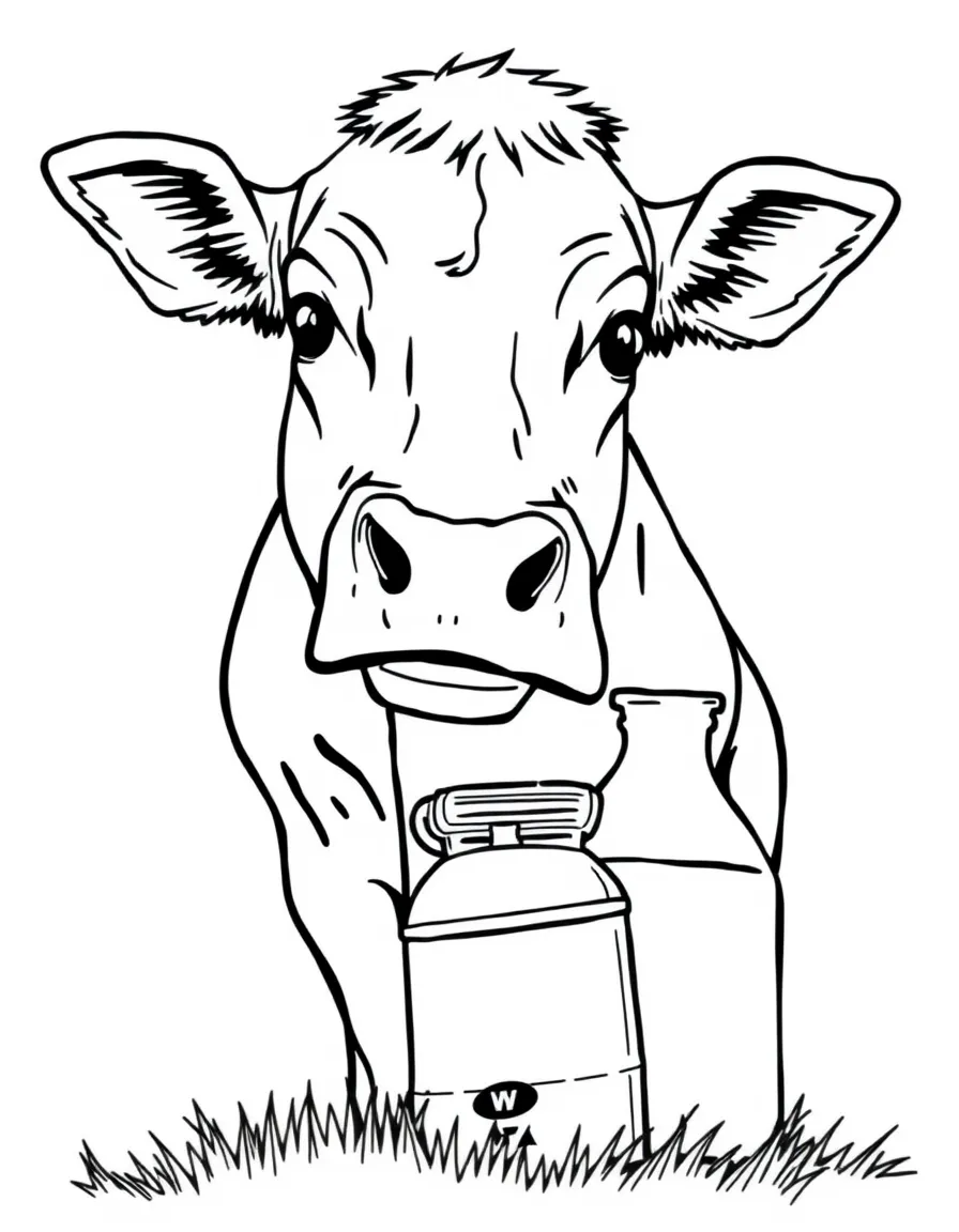 (Wisconsin) A cowbell and milk jug