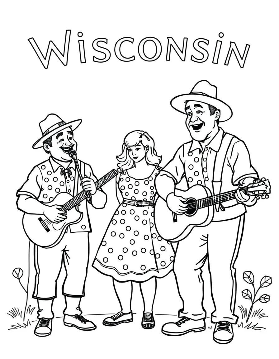 (Wisconsin) A polka band playing music