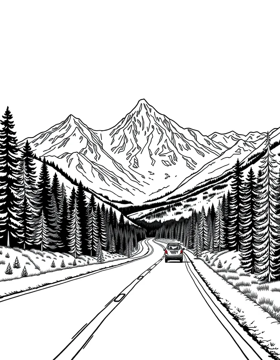 (Montana) A scenic drive through the Beartooth Highway