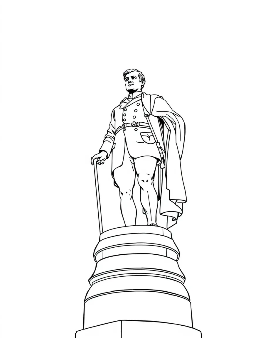 (Rhode Island) The “Independent Man” statue from the State House