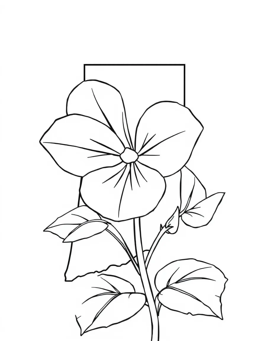 (Rhode Island) The violet flower (state flower)