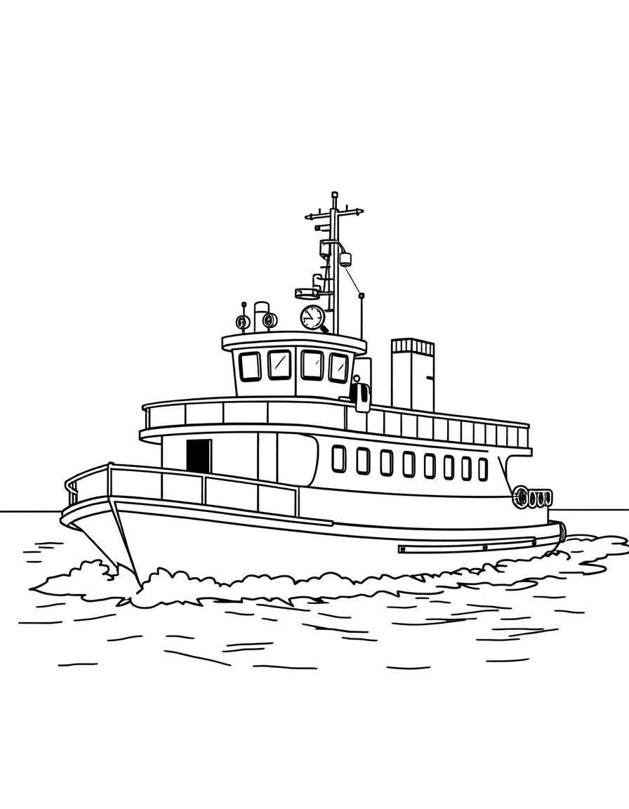 (Rhode Island) A Block Island ferry boat