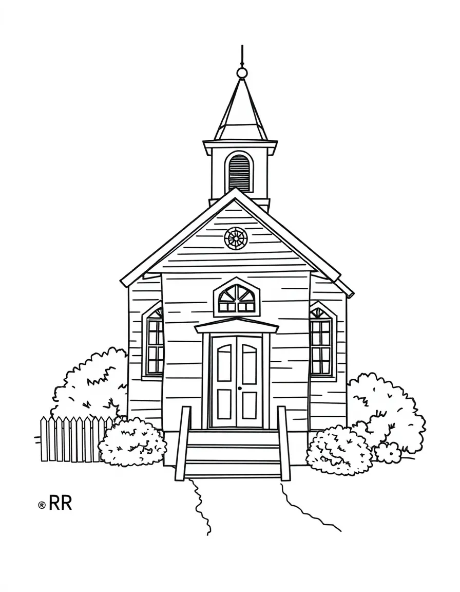 (Rhode Island) A Rhode Island schoolhouse
