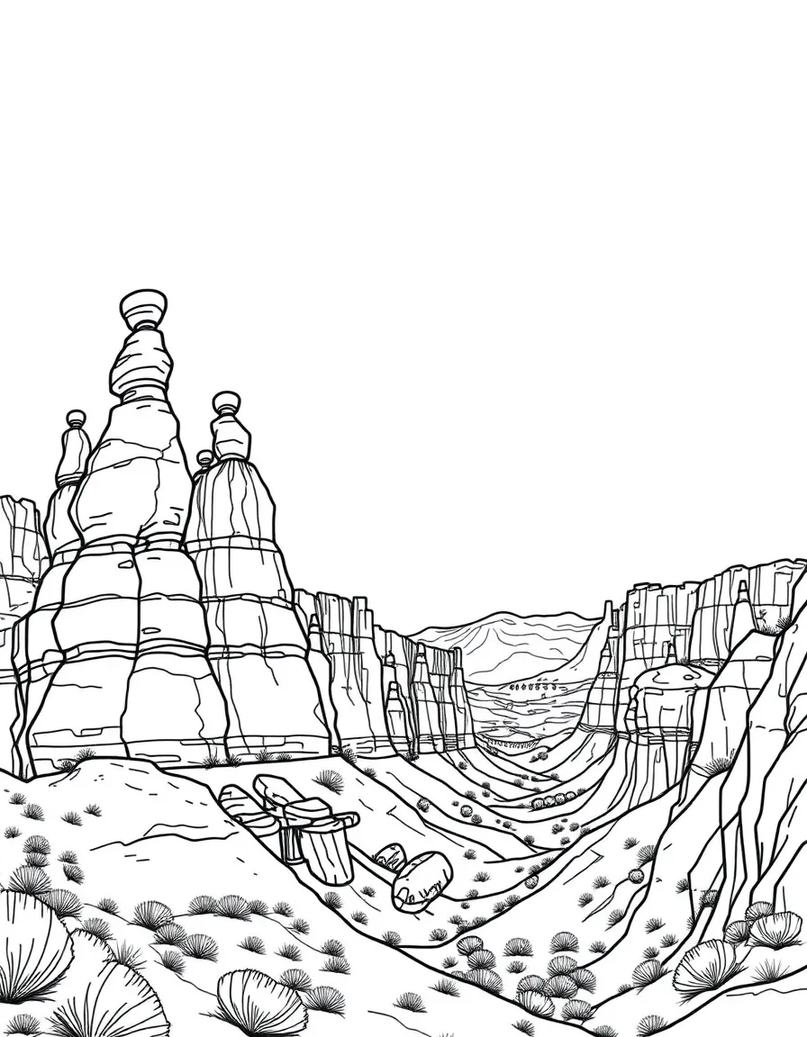 (Utah) Goblin Valley rock formations