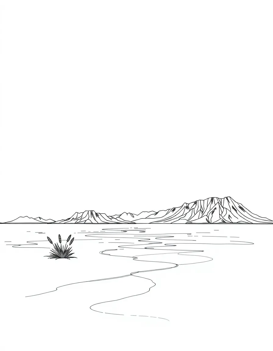(Utah) The Bonneville Salt Flats
