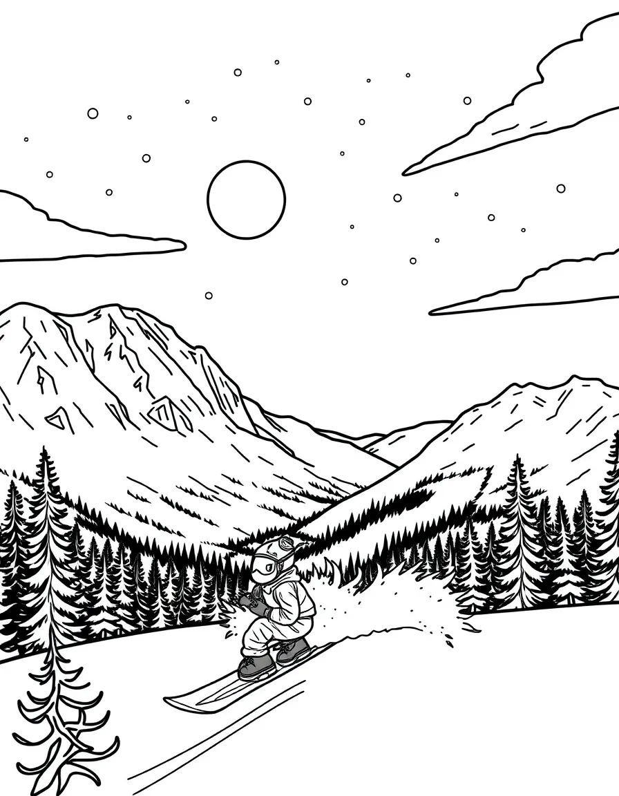 (Utah) Snowboarding in Utah’s mountains
