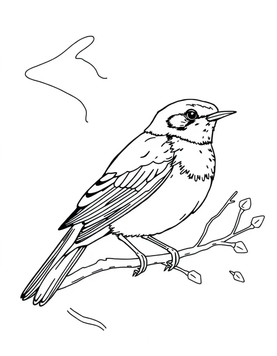 (Michigan) The state bird: American Robin