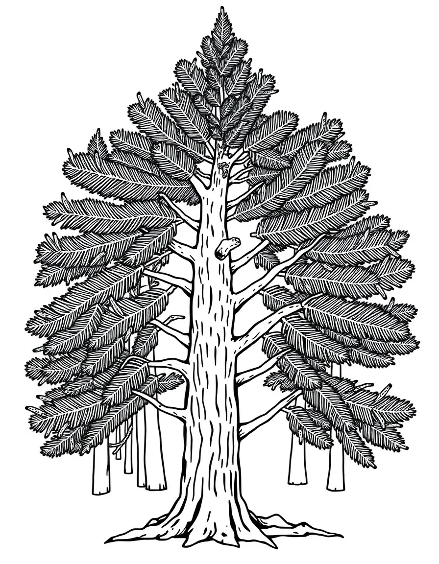 (Michigan) The state tree: Eastern White Pine