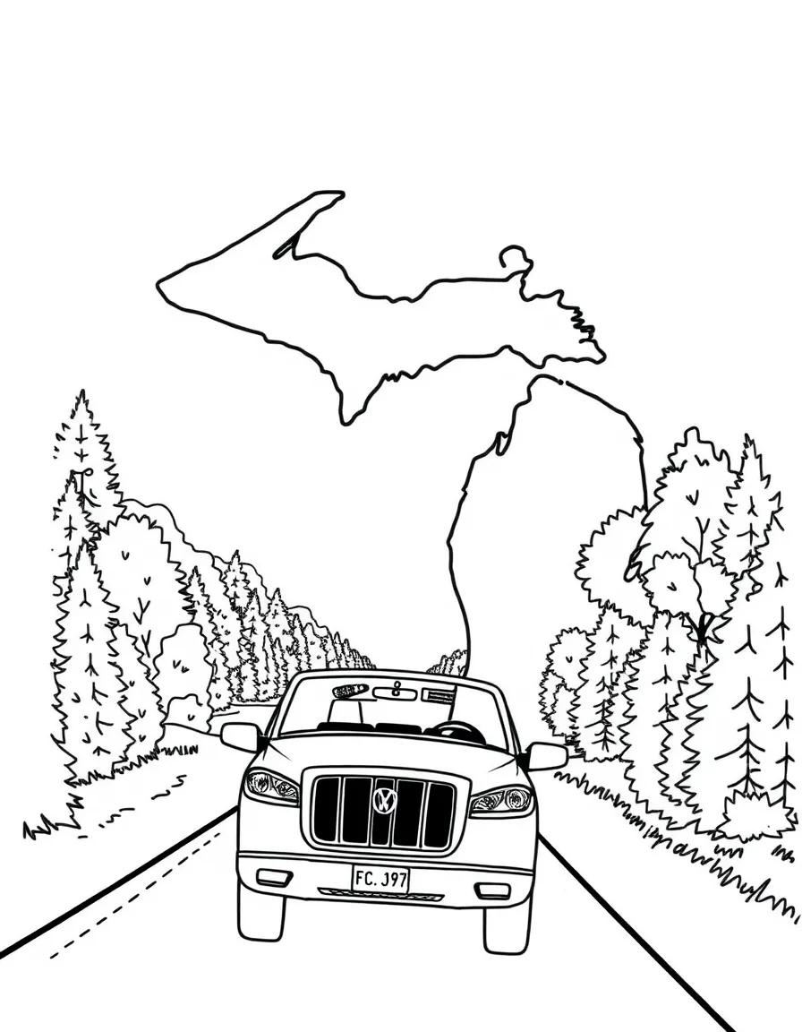 (Michigan) An autumn road trip through Michigan