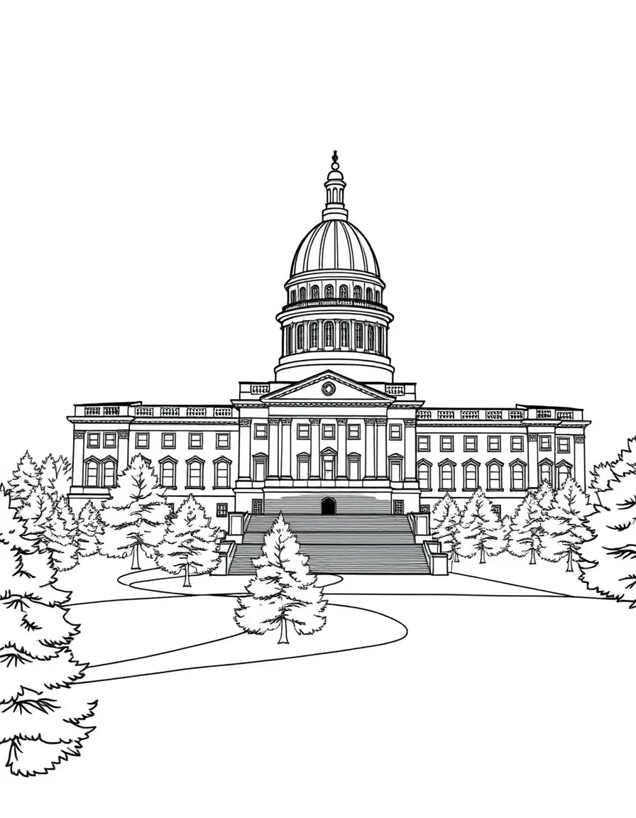 (Pennsylvania) The Pennsylvania Capitol building in Harrisburg