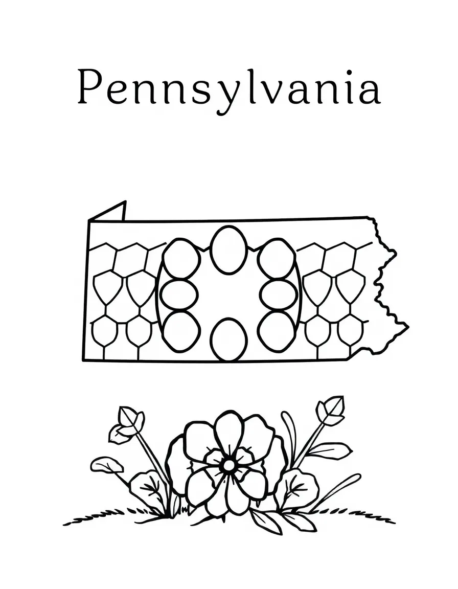 (Pennsylvania) A Pennsylvania Dutch hex sign