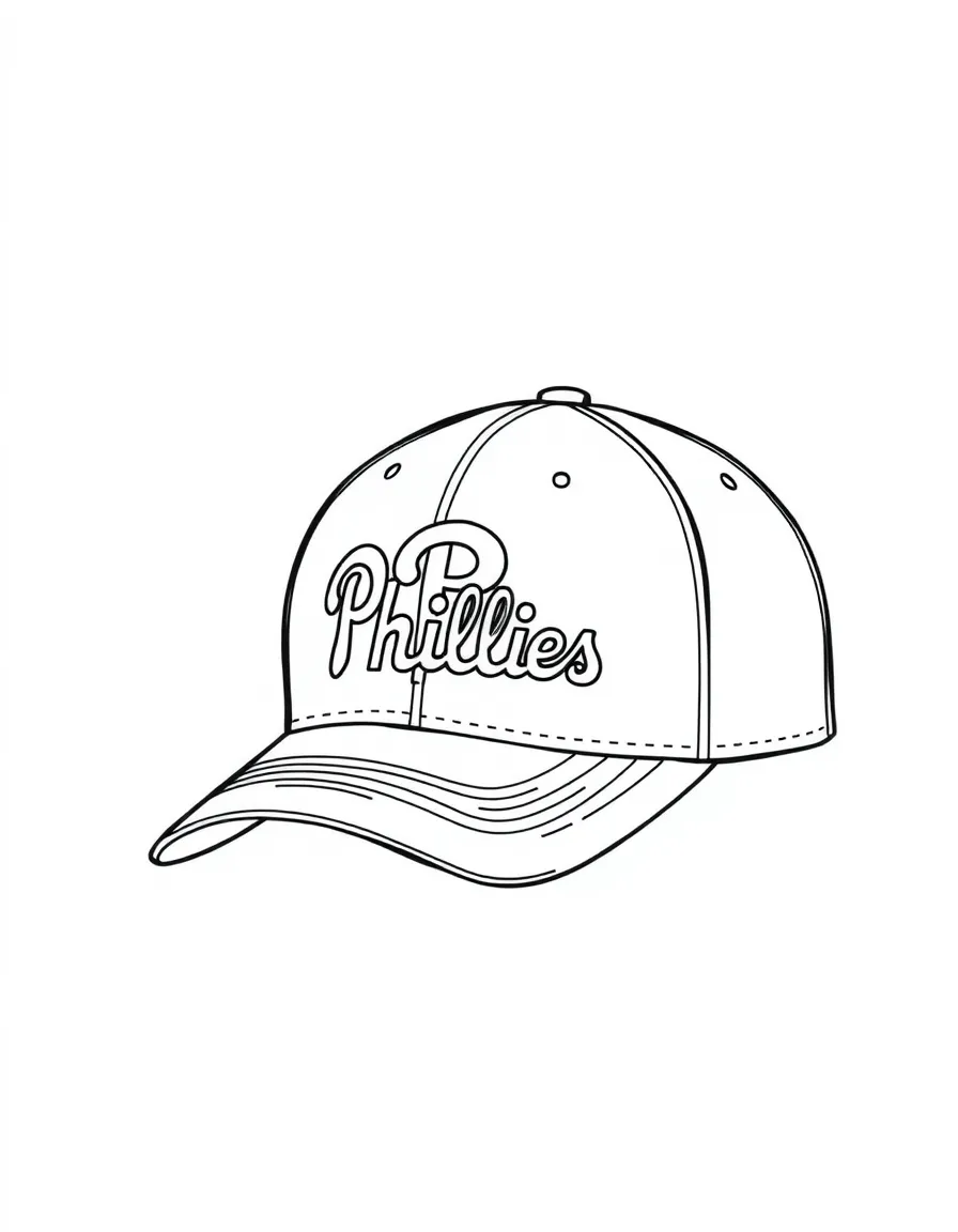 (Pennsylvania) The Philadelphia Phillies baseball cap
