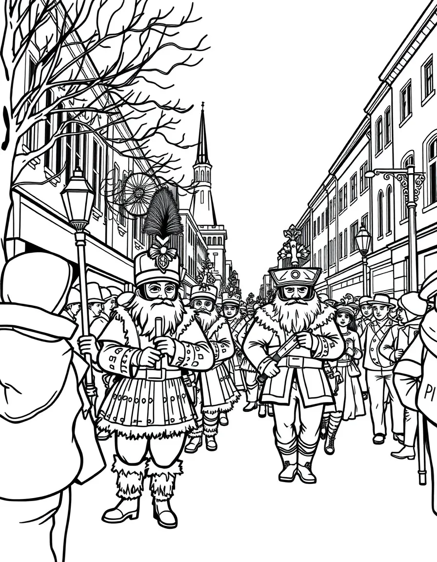 (Pennsylvania) The Mummers Parade in Philadelphia
