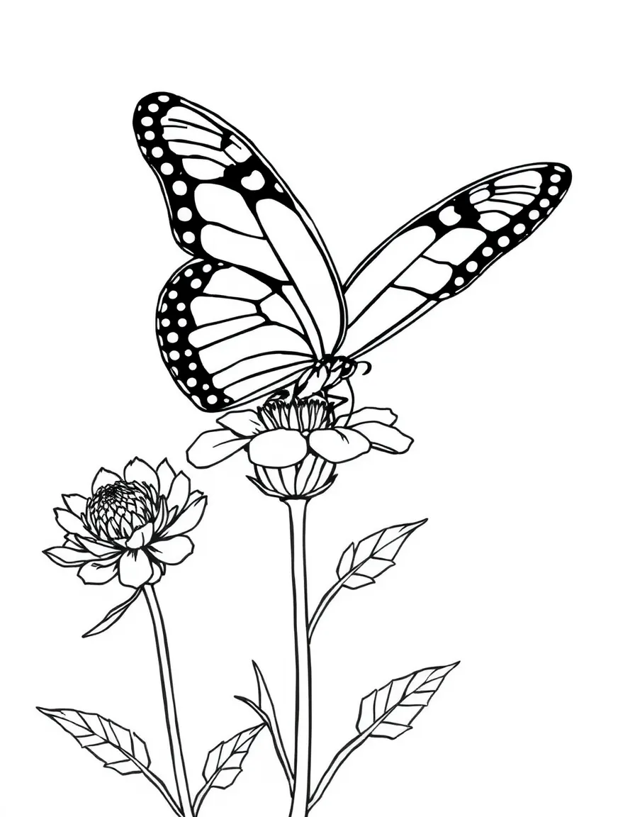 (Vermont) A butterfly on a red clover flower