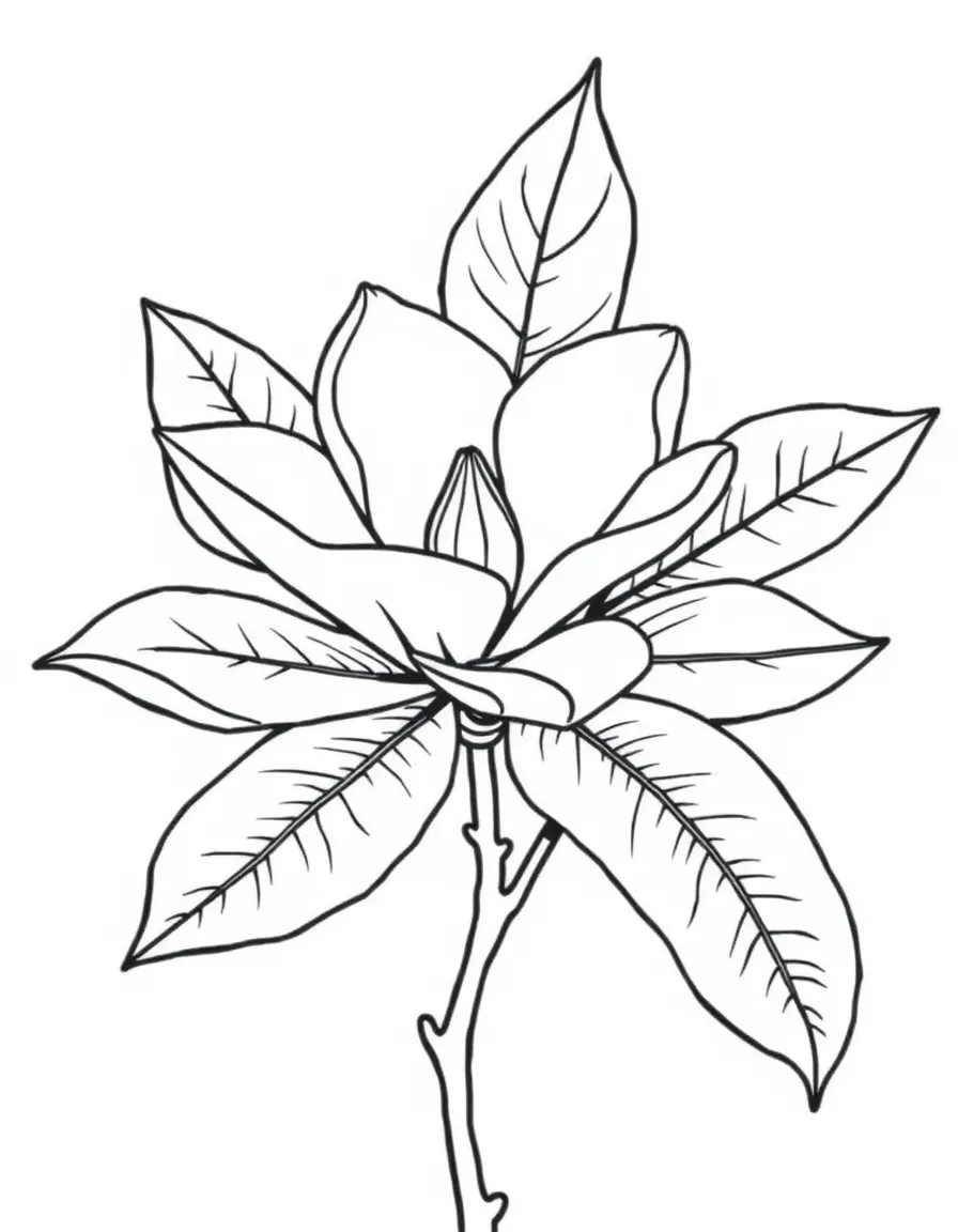 (Mississippi) Magnolia flower – Mississippi's state flower