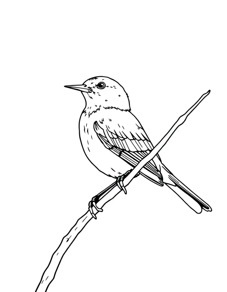 (Mississippi) A mockingbird – Mississippi state bird