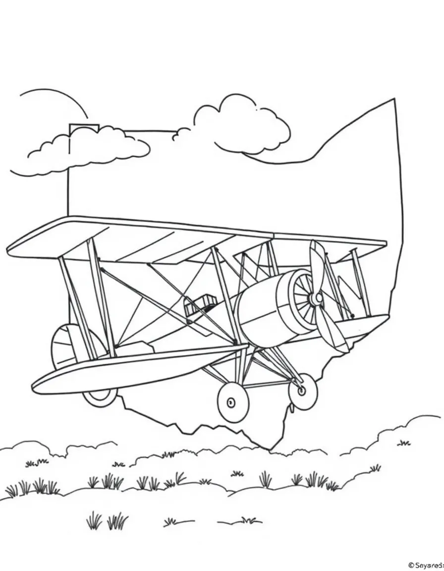 (Ohio) The Wright brothers’ first airplane