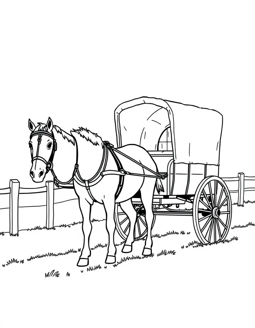 (Ohio) Amish horse and buggy in Ohio’s Amish Country
