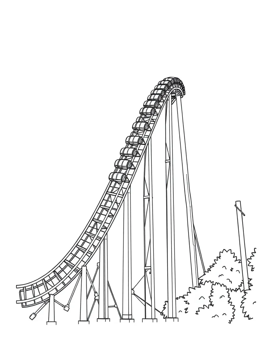 (Ohio) Cedar Point amusement park roller coaster