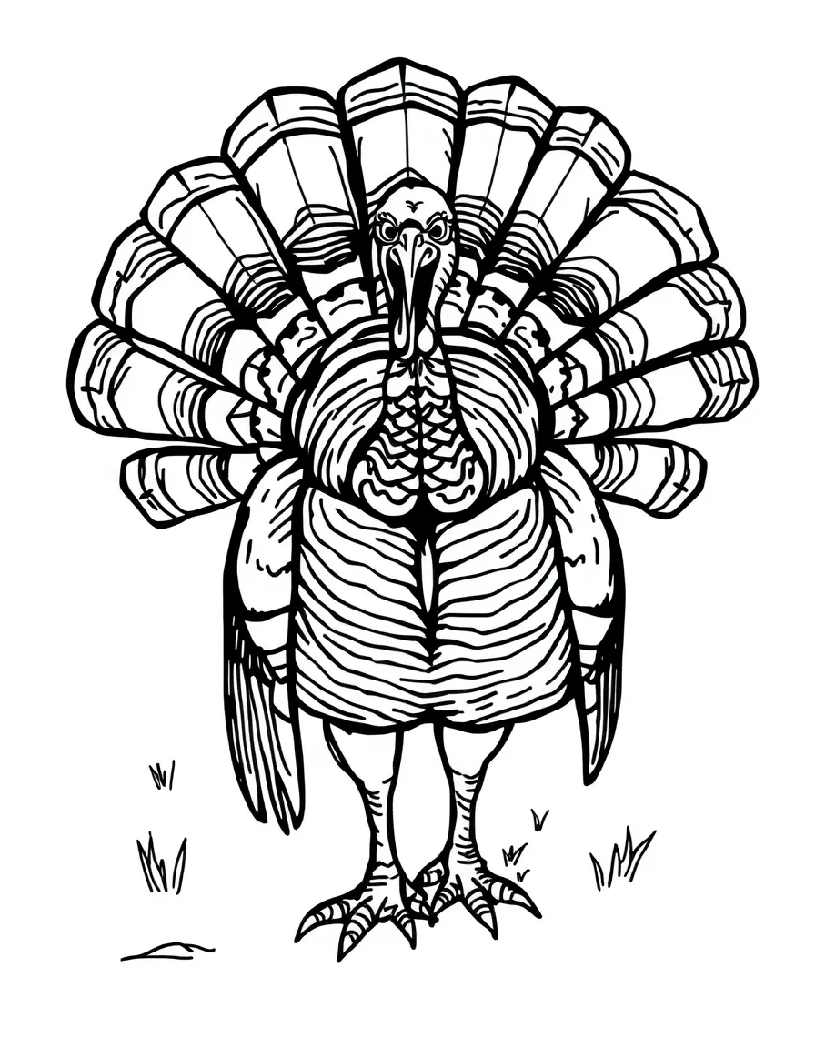 (Oklahoma) Turkey, a common Oklahoma bird