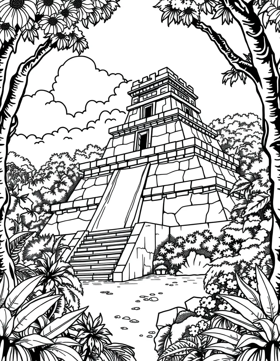 (Mexico) The Palenque ruins hidden in the Chiapas jungle
