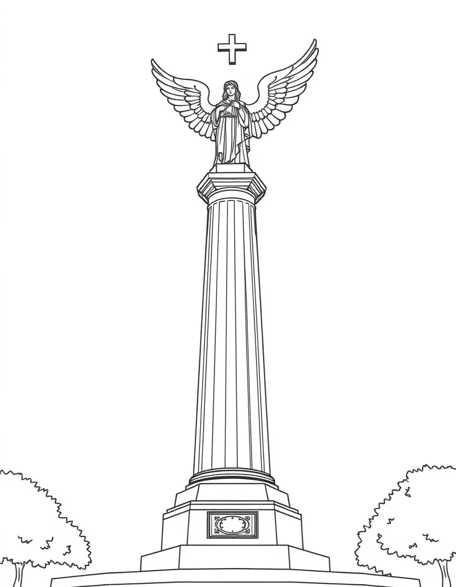 (Mexico) The Angel of Independence column in Mexico City
