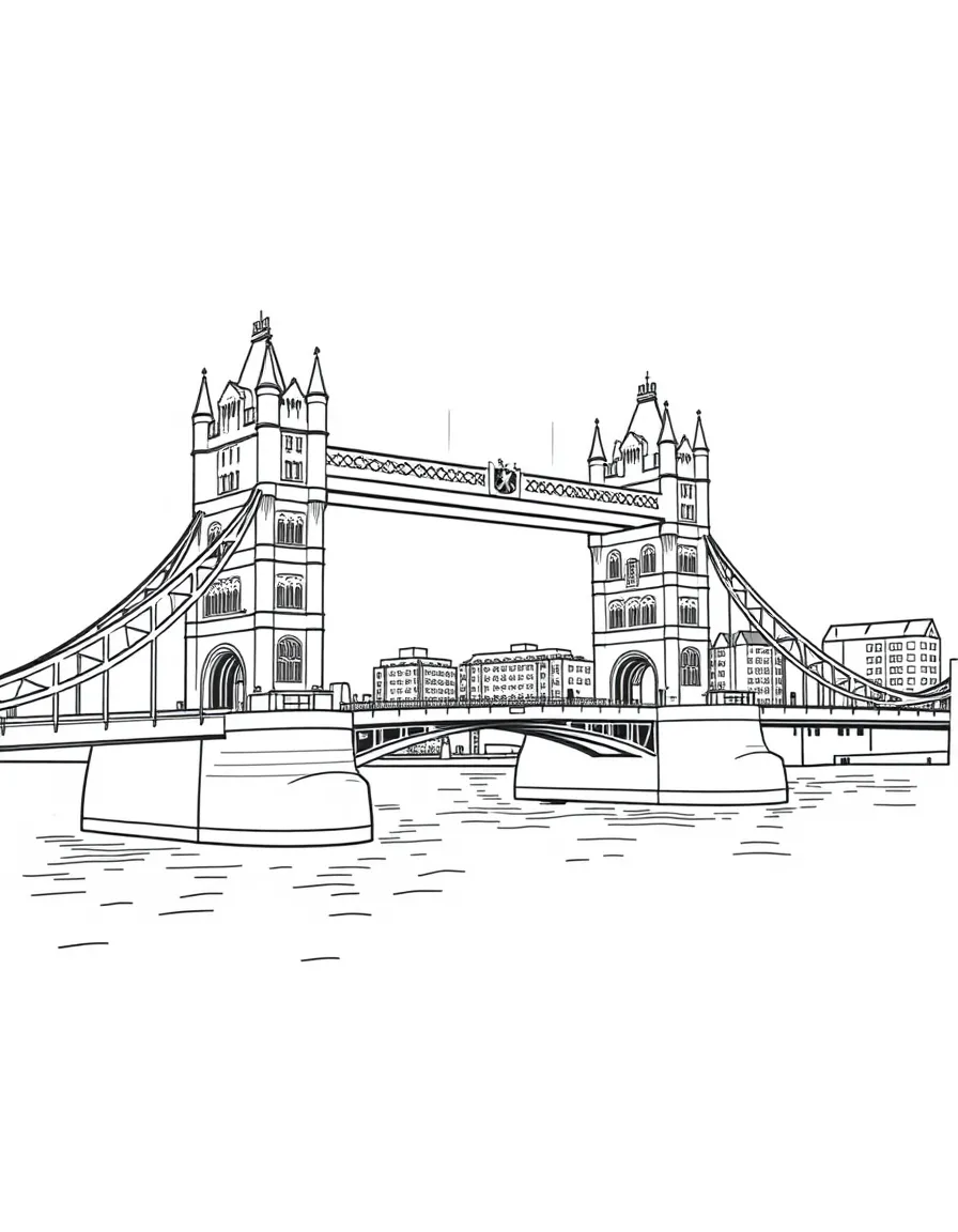 (United Kingdom) Tower Bridge over the River Thames in London