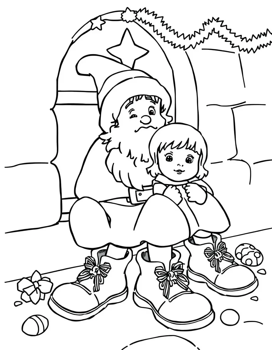 (Germany) Children leaving their shoes out for St. Nicholas Day (to get treats)