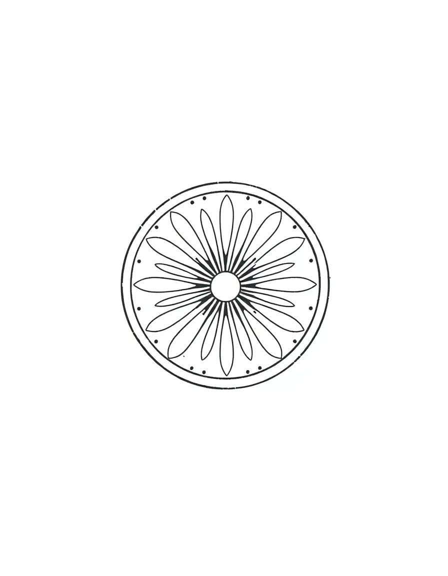 (India) The Indian flag (orange, white, and green with Ashoka Chakra wheel)