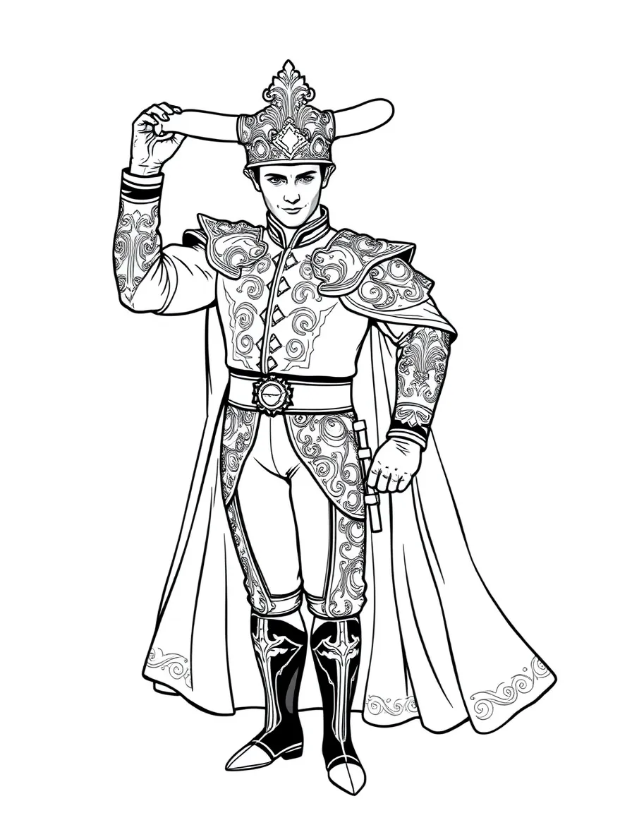 (Spain) A bullfighter’s ornate costume with gold details on display.