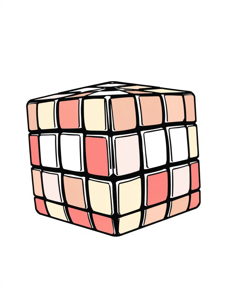 (Hungary) A Rubik’s Cube (invented by a Hungarian) with its colored squares