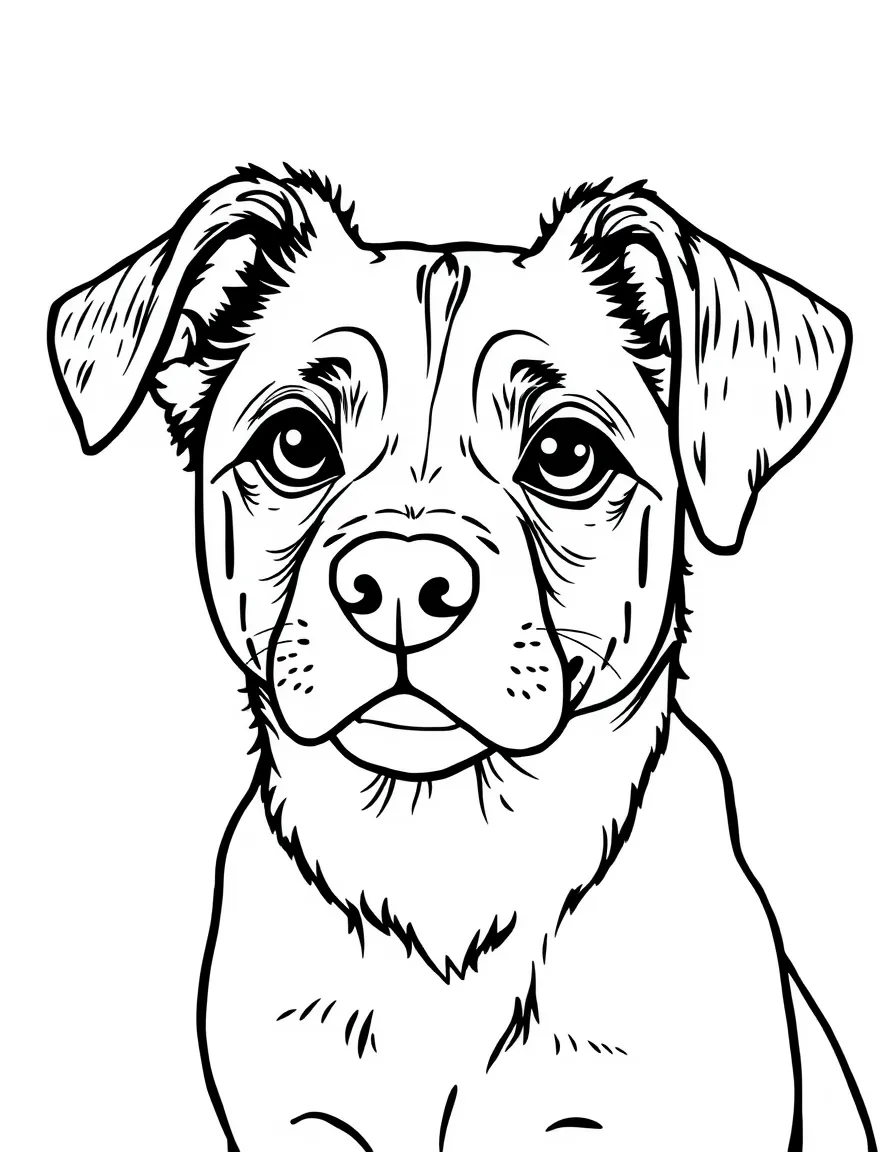 a dog
