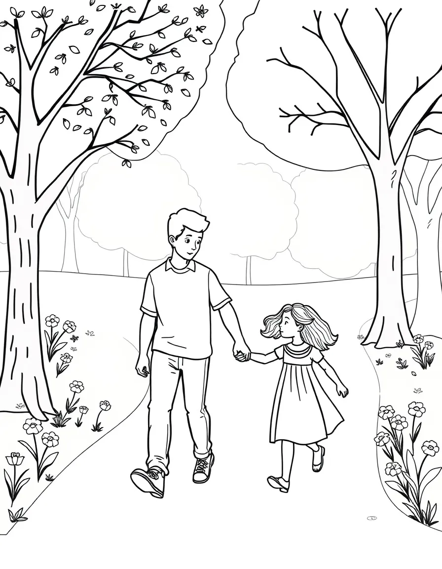 father and daughter