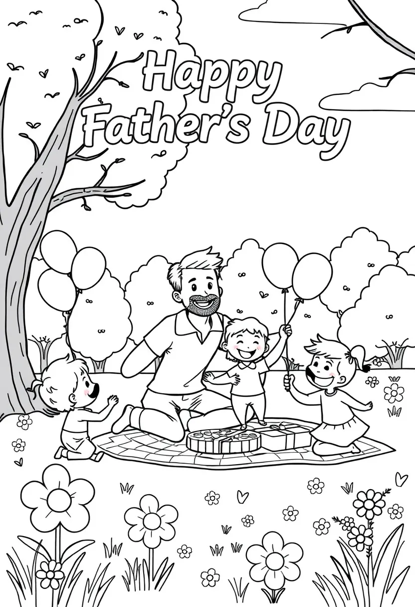 Father’s Day. Never have text.