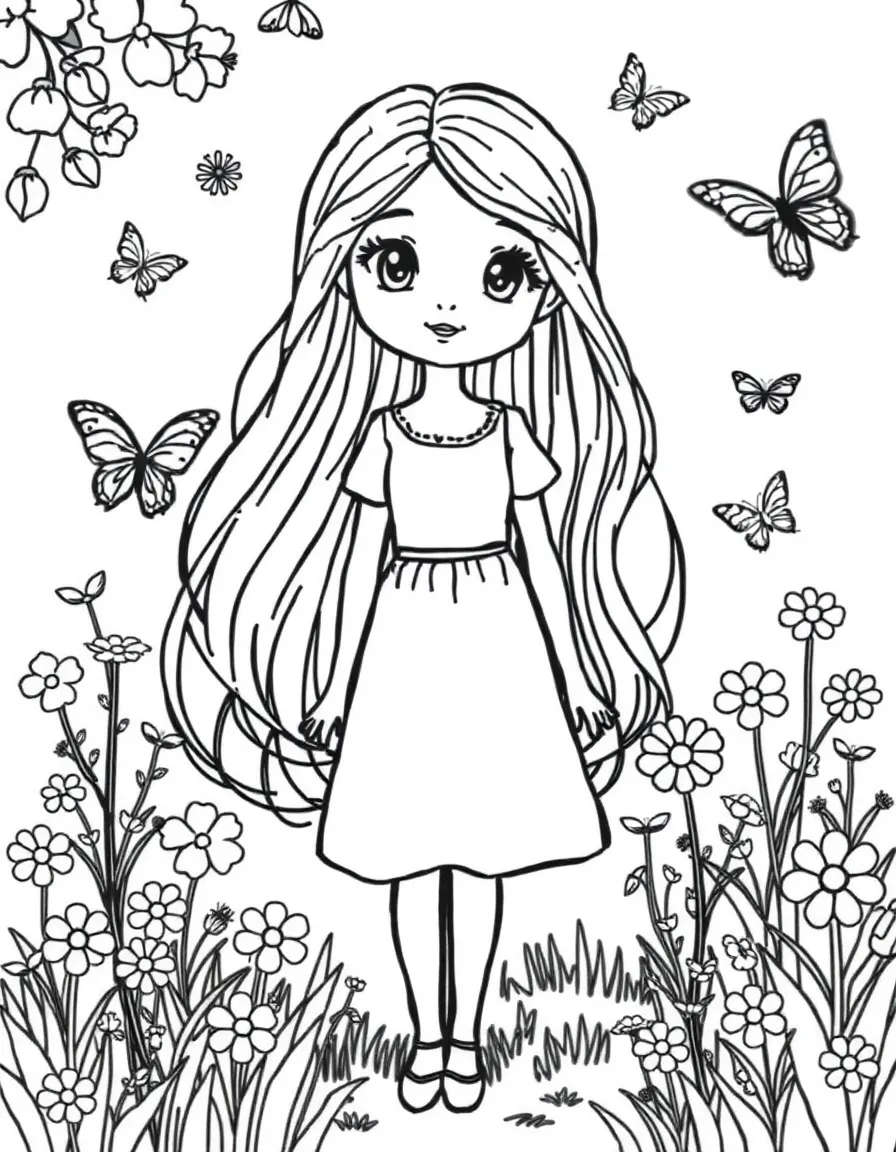 A pretty girl