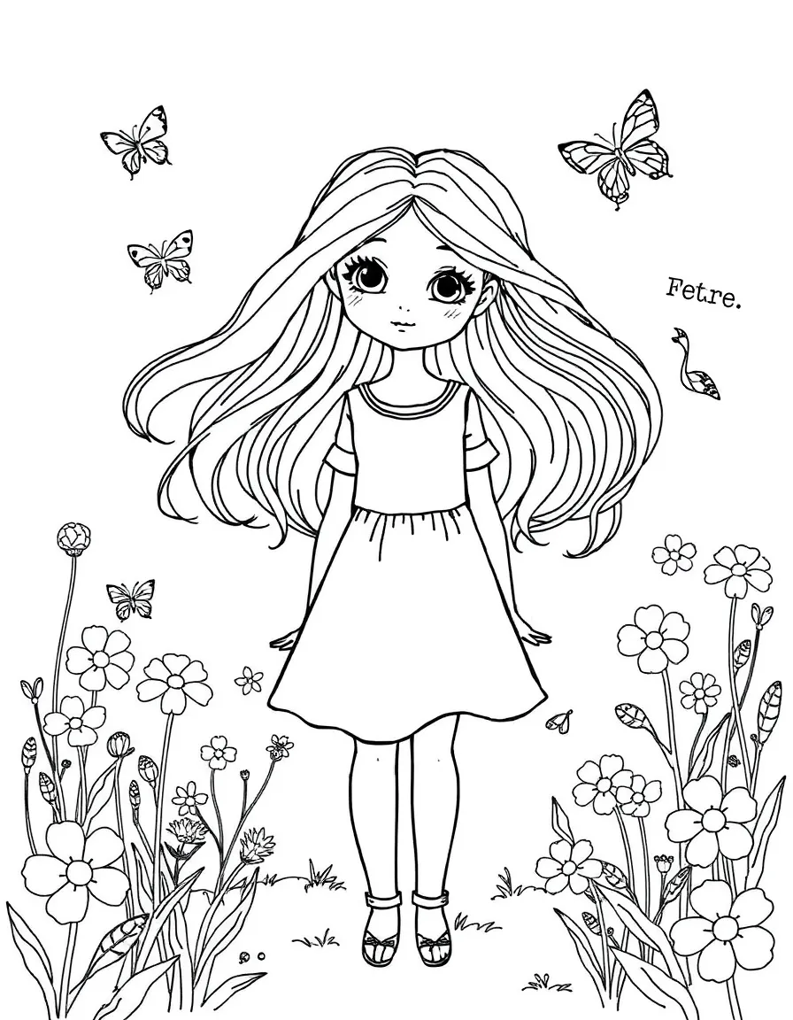 A pretty girl