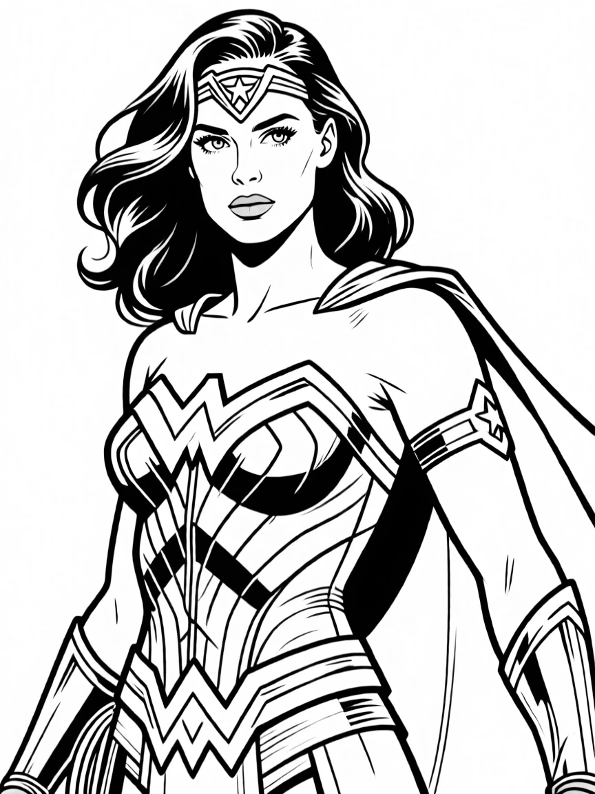 Gal Gadot as a hero.