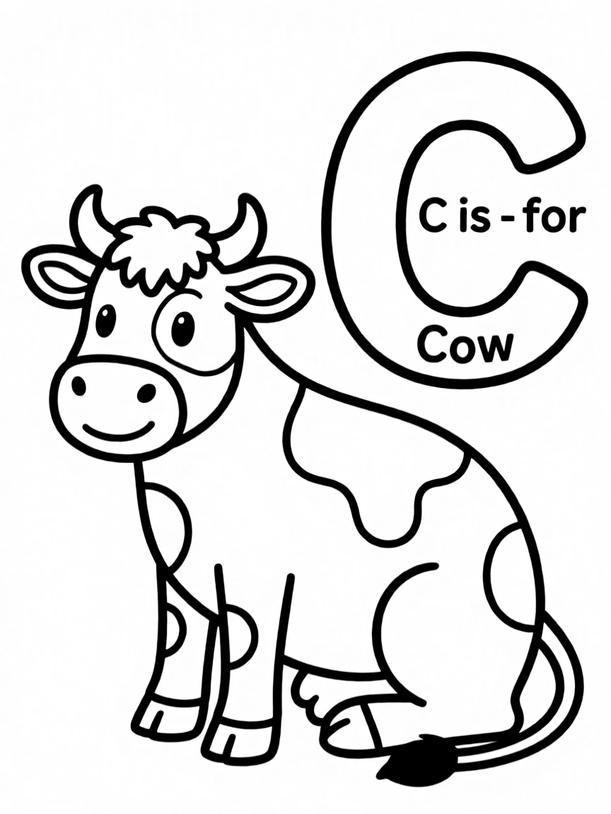 "C is for Cow"