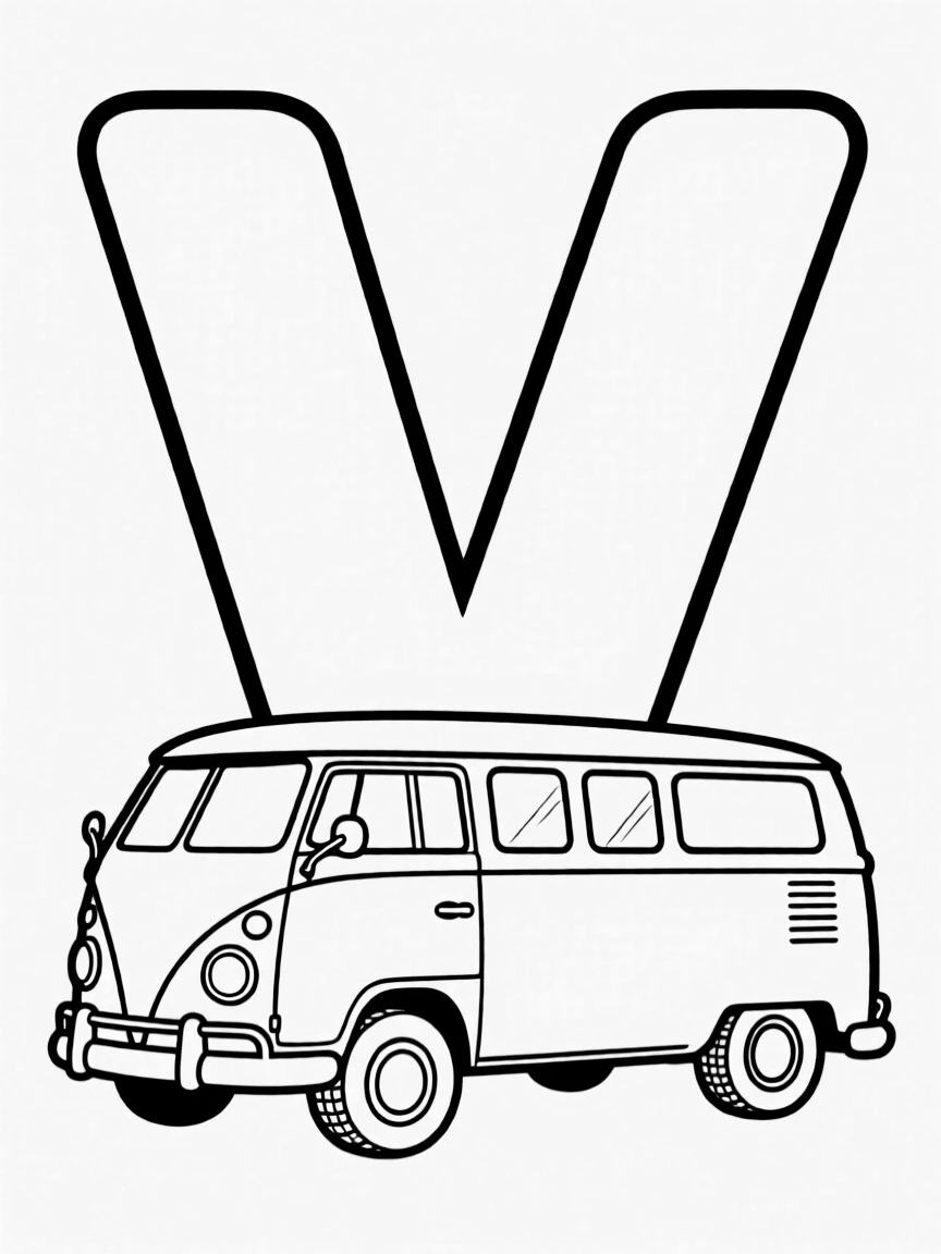"V is for Van"