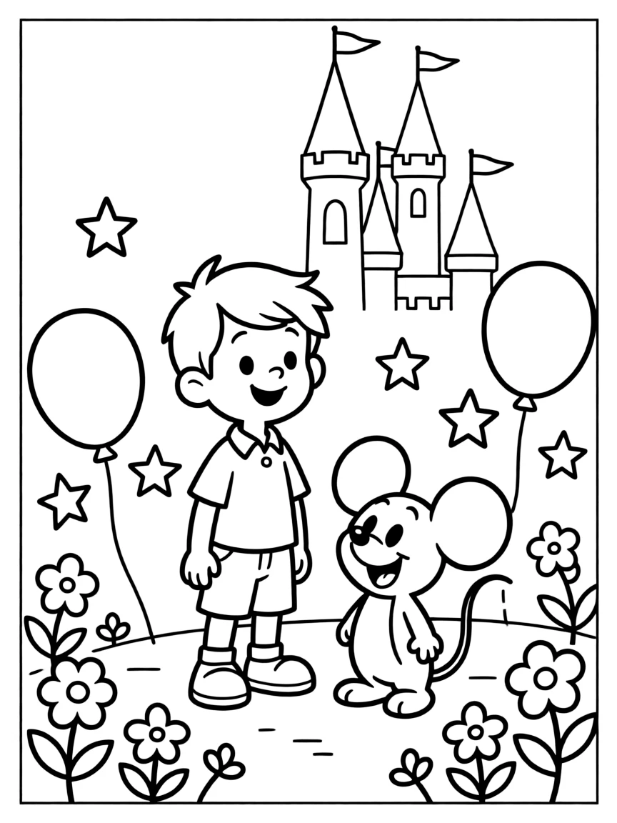 Walt Disney drawing