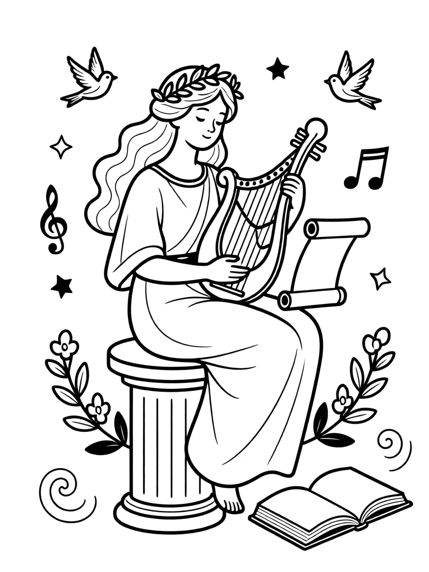 (Greek mythology) Muse
