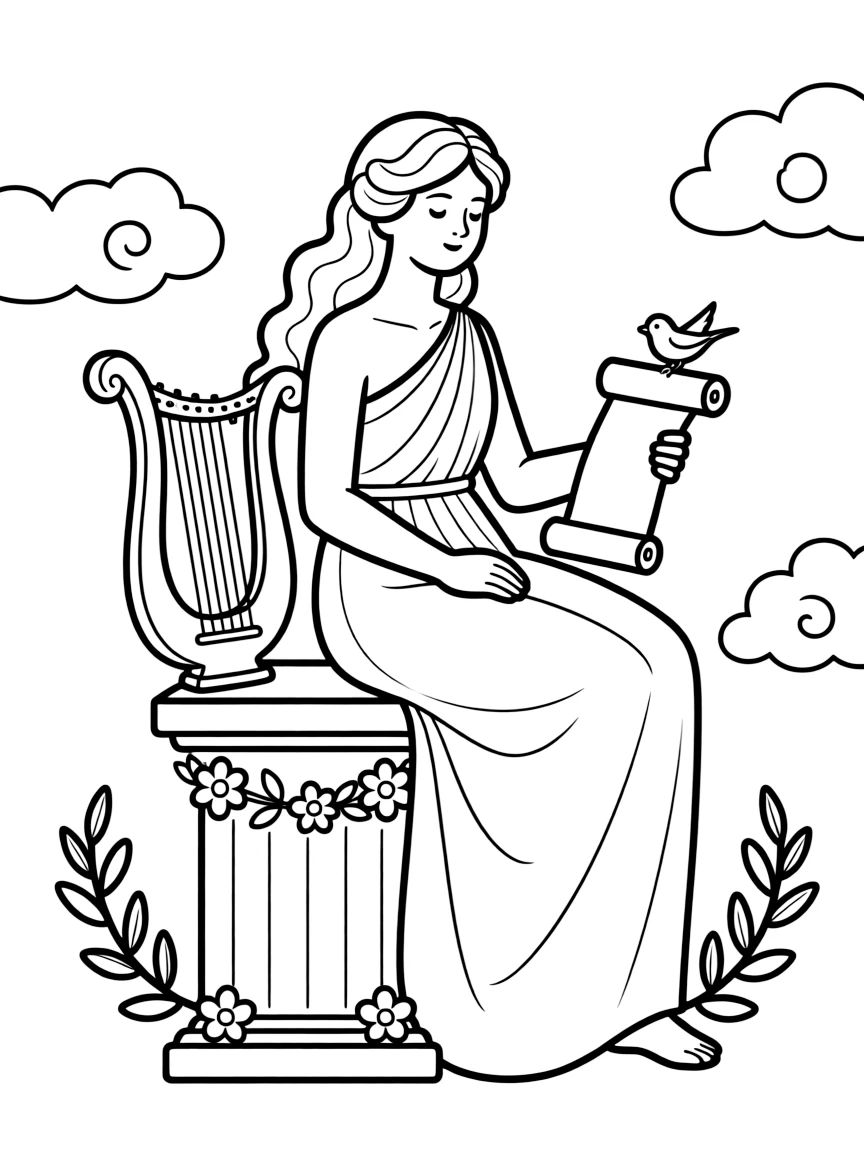 (Greek mythology) Muse