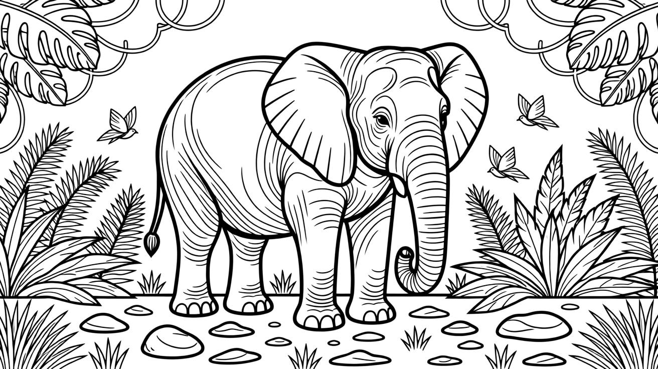 A elephant