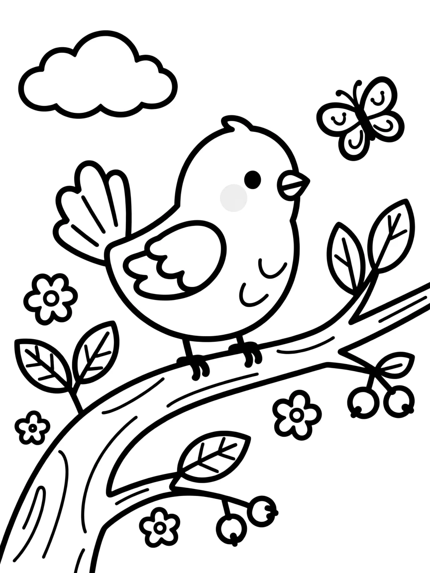 A cute bird
