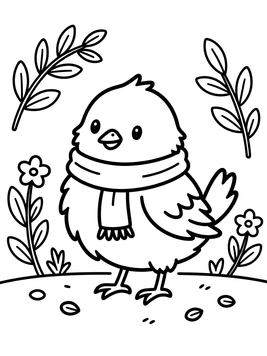 A cute bird