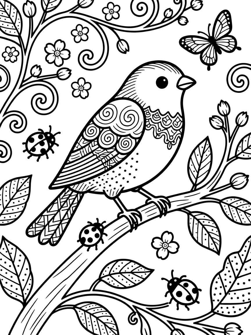 A cute bird