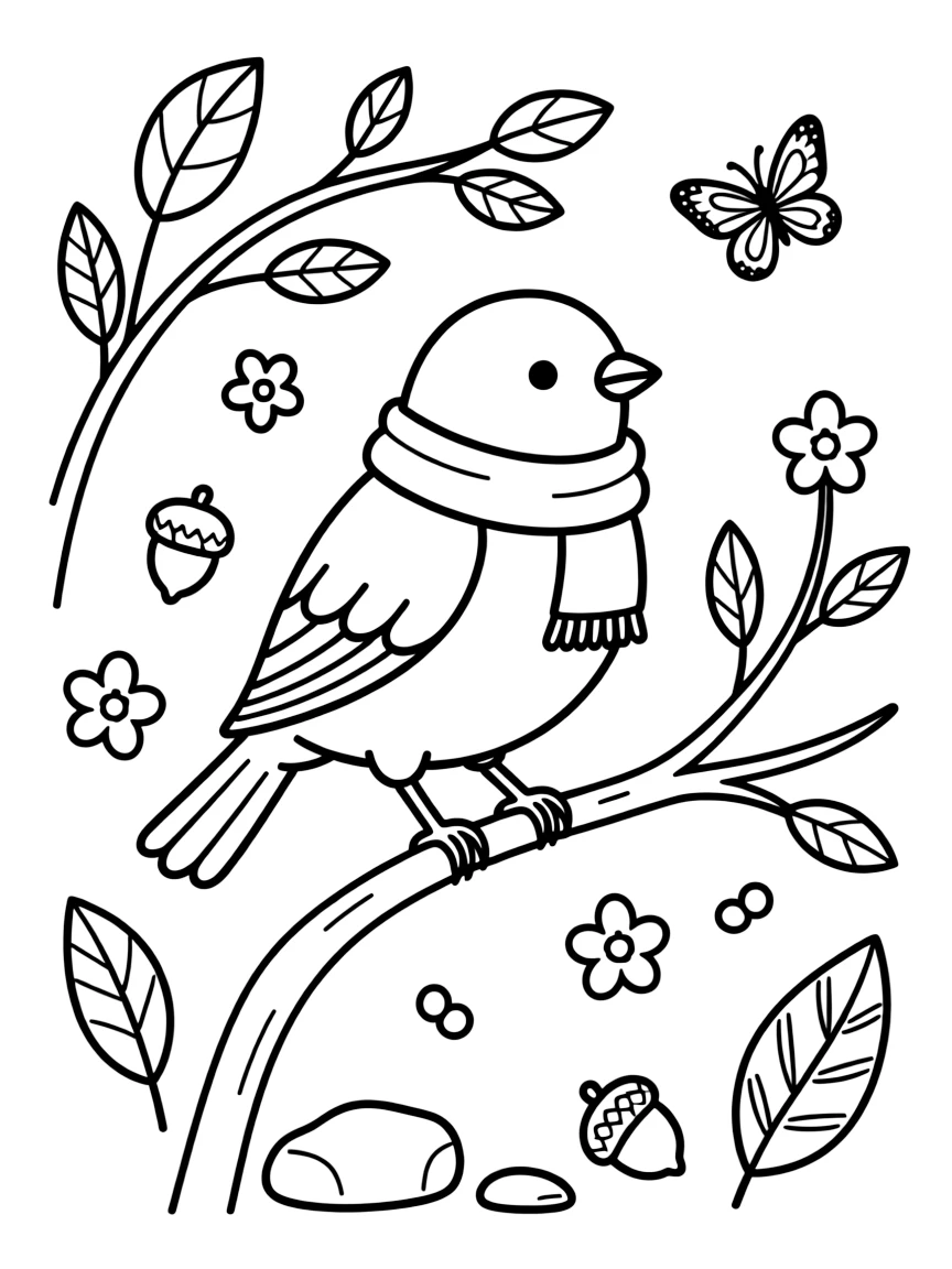 A cute bird