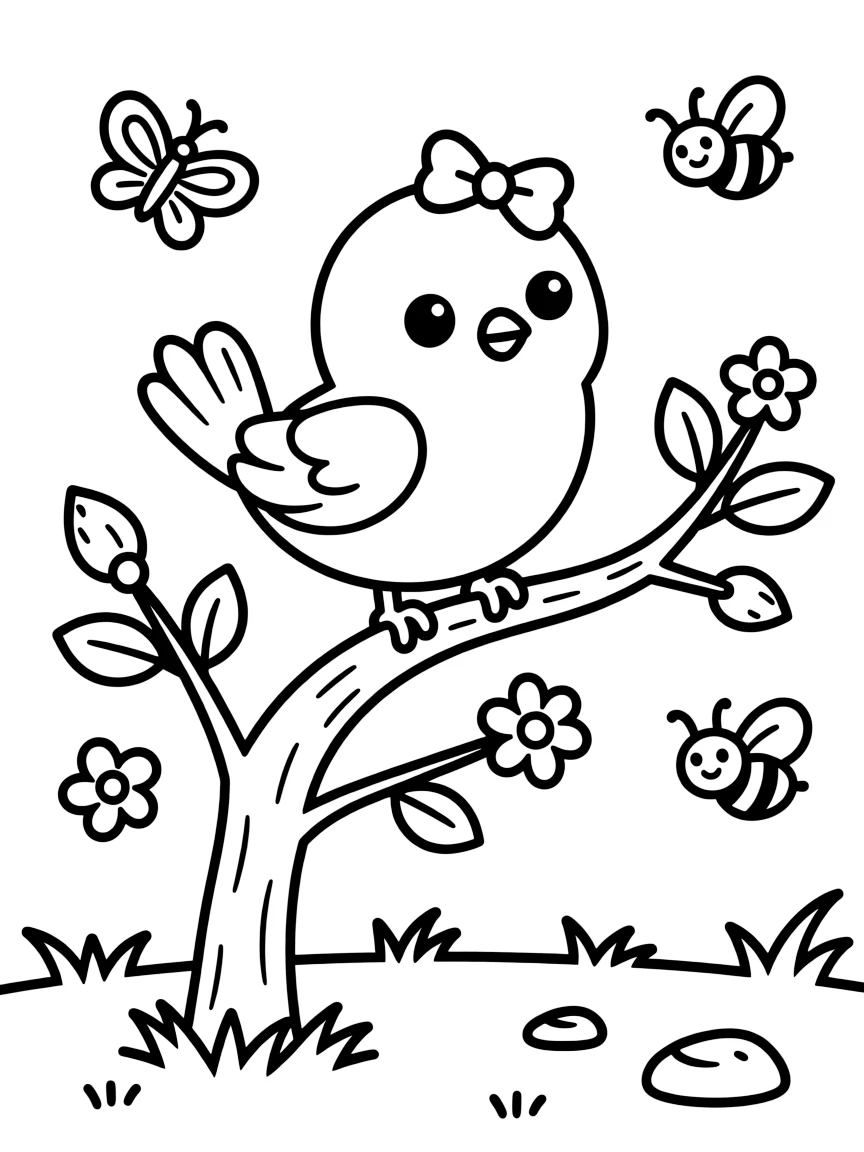 A cute bird