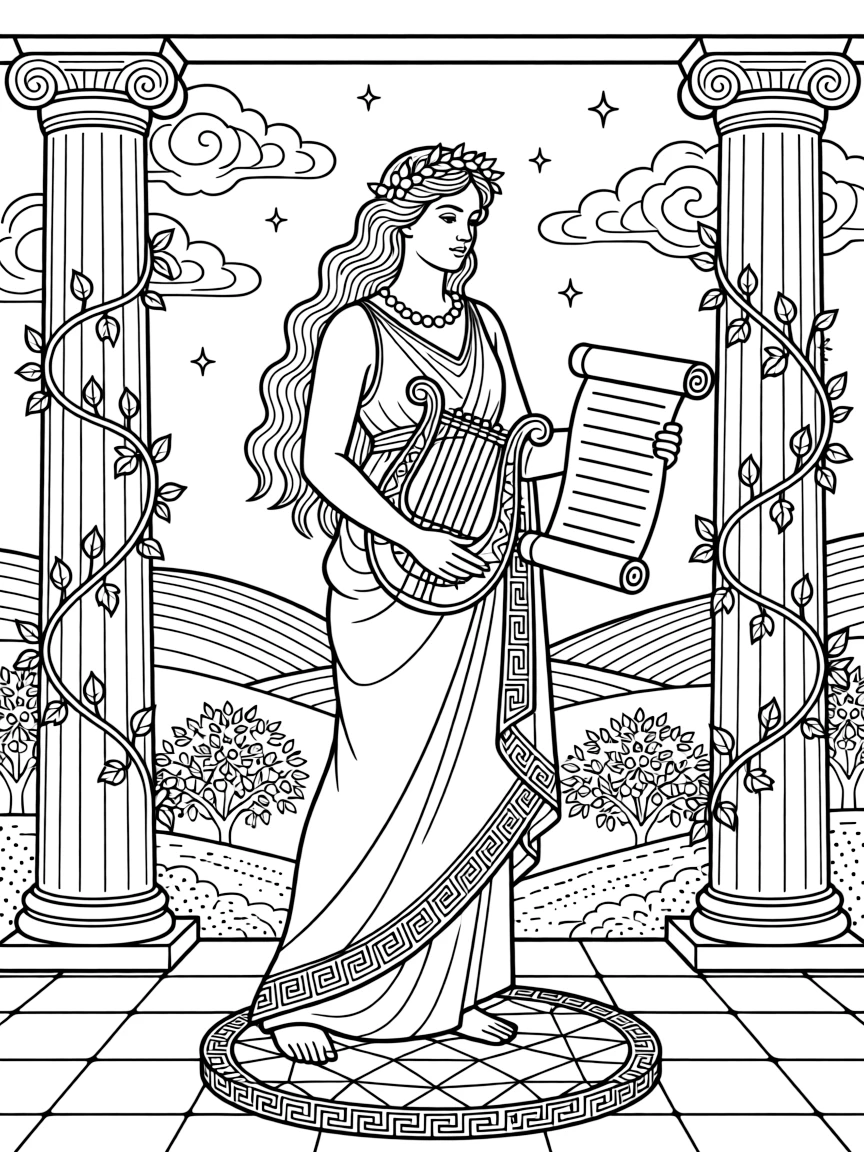 (Greek mythology) Muse